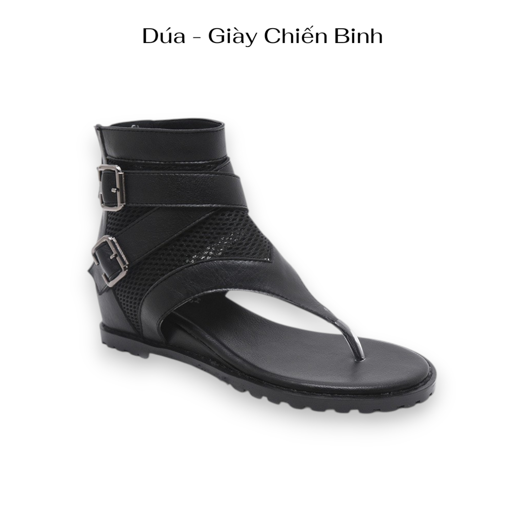 Giày Sandal Chiến Binh Quai Kẹp Cao Cấp, Chính Hãng KAILI, N131, Đế Độn 3.5 Phân, Boot Nữ
