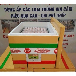 Máy Ấp 120 Trứng Việt Nhật Vỏ Xốp 2 Dàn Đảo tạo Nhiệt Dây Cacbon 8 Chế Độ Ấp , Úm, Nở