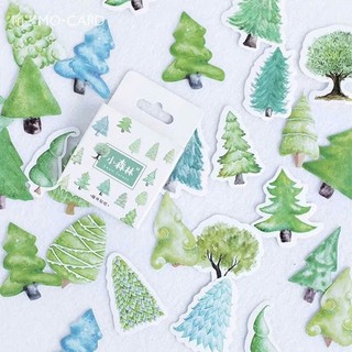 Bộ sticker/ Hình dán Hoạ Tiết Thiên Nhiên Hoa Lá Nhiều Kiểu Dáng (45 Hình)