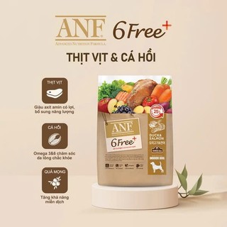 [1.6Kg - 5.6Kg] Hạt Cho Chó ANF 6Free, Hữu Cơ, Dinh Dưỡng Hoàn Chỉnh, Hỗ Trợ Sức Khỏe