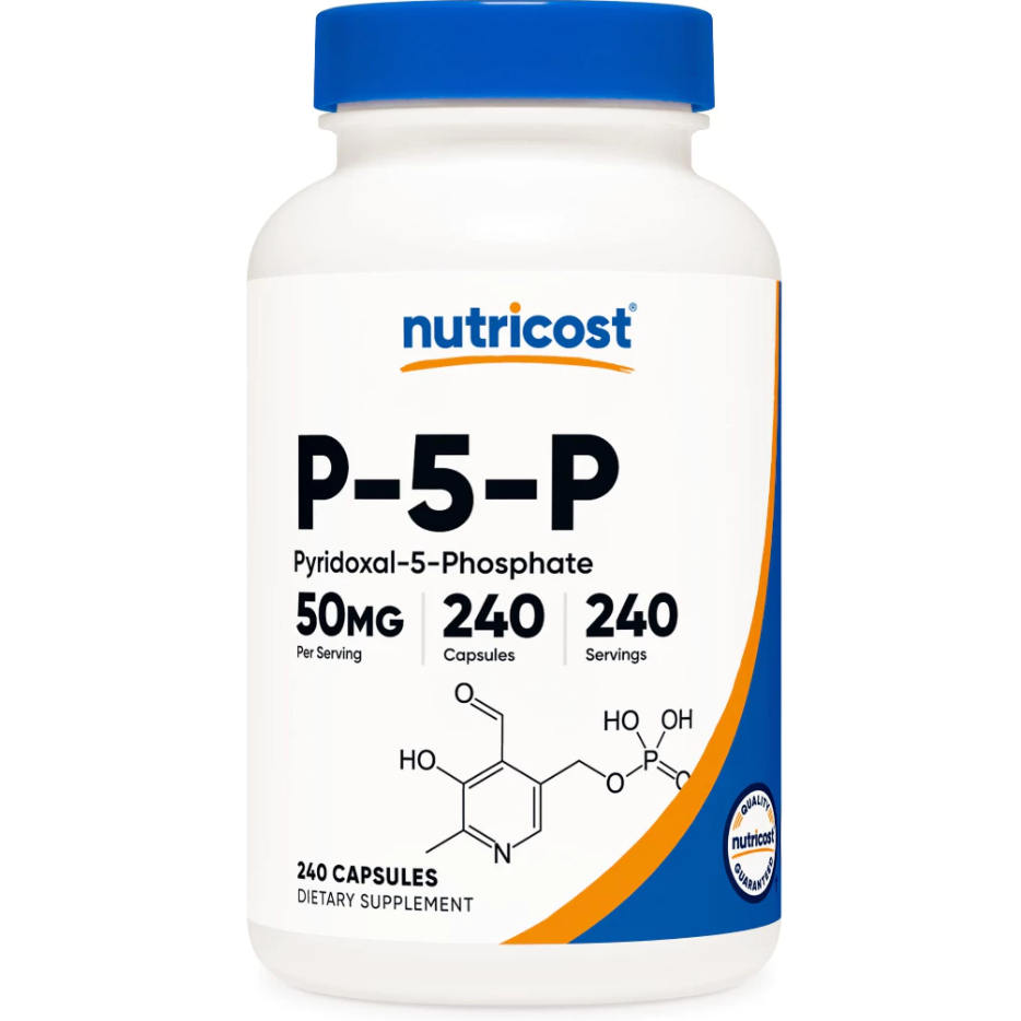 Nutricost P5P 240 Viên – Hỗ Trợ Tập Trung & Tinh Thần