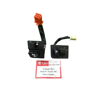Núc Công tắc xe Exciter 150 Sirius Fi noza grande xi nhan kèn,mở đèn đề Liko hàng chính hãng
