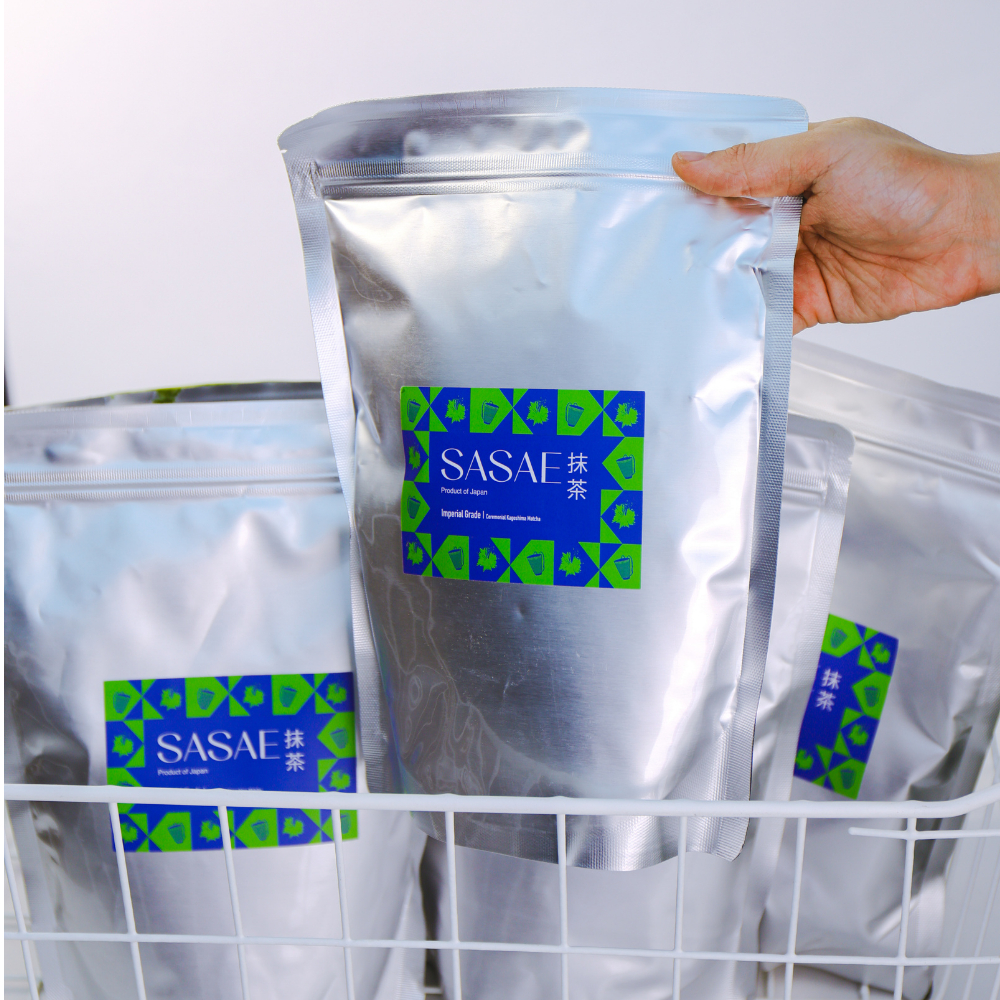 Bột Trà Matcha Sasae Kokoro Ceremonial Grade Chính Hãng Nhật Bản, Pha Chế Đồ Uống, Trà Đạo size chiế