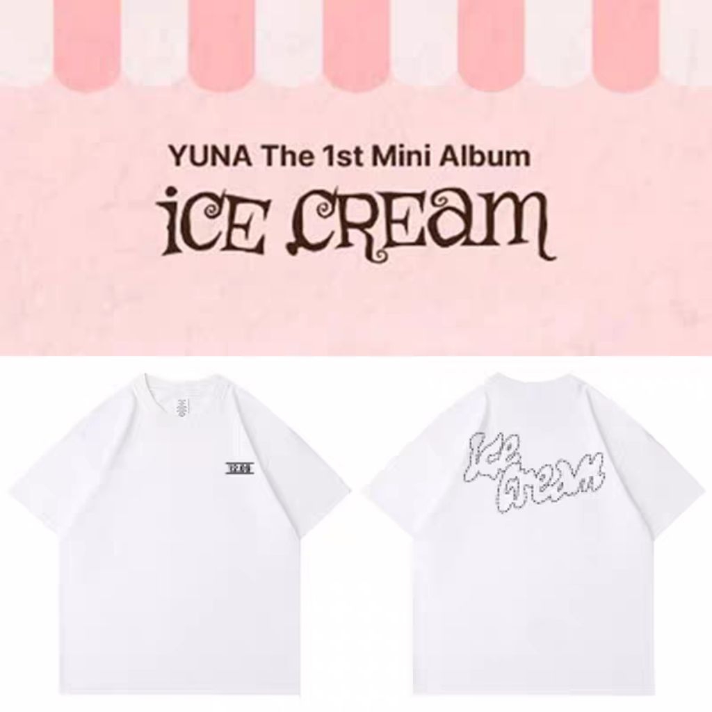 Áo thun Yuna (ITZY) - Ice Cream
