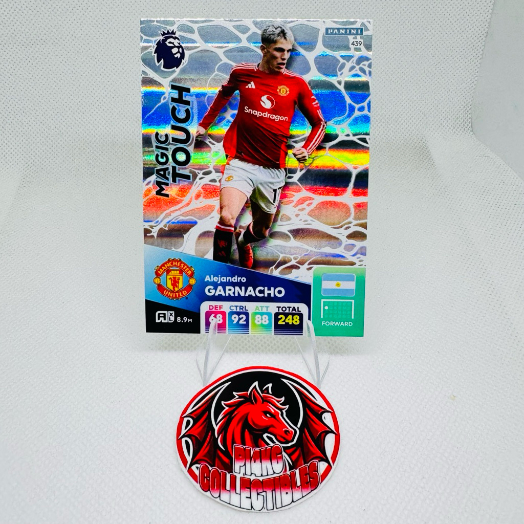 [RARE 1:9] Thẻ cầu thủ Garnacho Magic Touch Panini EPl 2024/25 (Tặng thẻ ngẫu nhiên + sleeves)