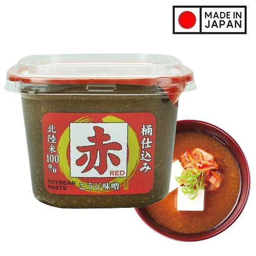 [Hàng Nhật Chính Hãng] Miso Đỏ Men Gạo Soup Tương Miso Nấu Canh Nấu Súp Koji Yamagen 500G