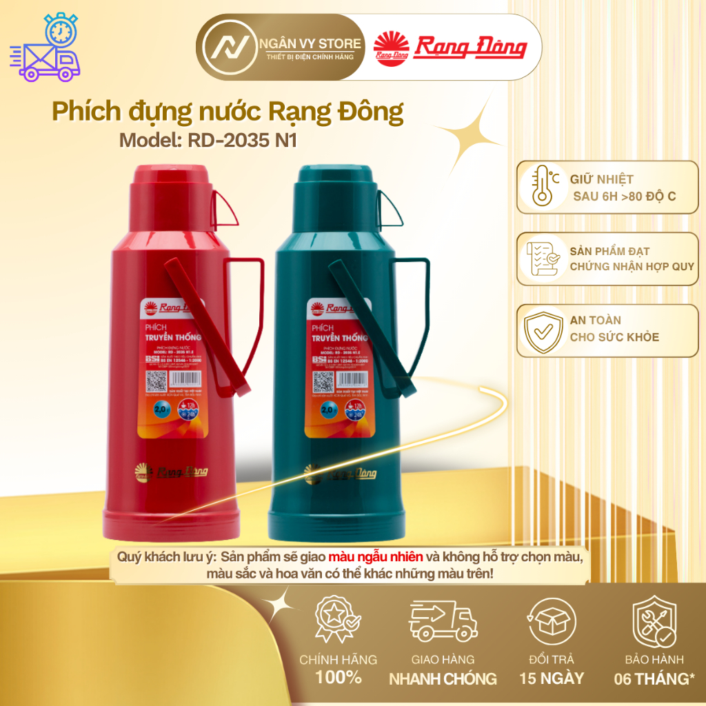 [Hỏa tốc HCM] Bình thủy Rạng Đông: RD-2035 N1.E, RD-2035N3, RD-2035 N5,  RD-2035 ST2, RD-2045 ST1.E