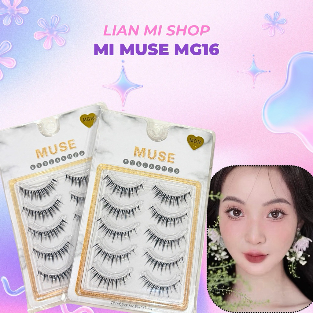 MG16- MUSE GÂN TRONG HOT TREND HÀN QUỐC - TỰ NHIÊN CAO CẤP - LIAN MI SHOP