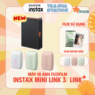 Máy in ảnh fujifilm instax mini link 3/ link + - chính hãng bh 1 năm - bảo hành 1 năm