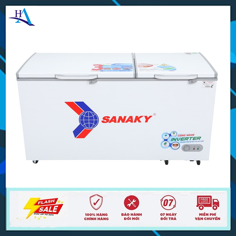 Tủ đông Sanaky Inverter 530 Lít VH-6699HY3 (Miễn phí giao tại HCM-ngoài tỉnh liên hệ shop)