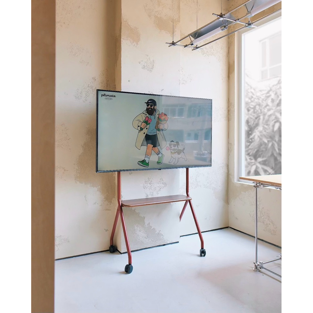 Kệ tv 4 chân có bánh xe 43-75inch