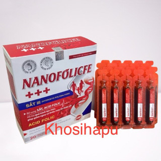 Siro Bổ máu III bổ sung sắt và acid folic Inulin Vitamin giảm nguy cơ thiếu máu cho cơ thể phục hồi sức khoẻ