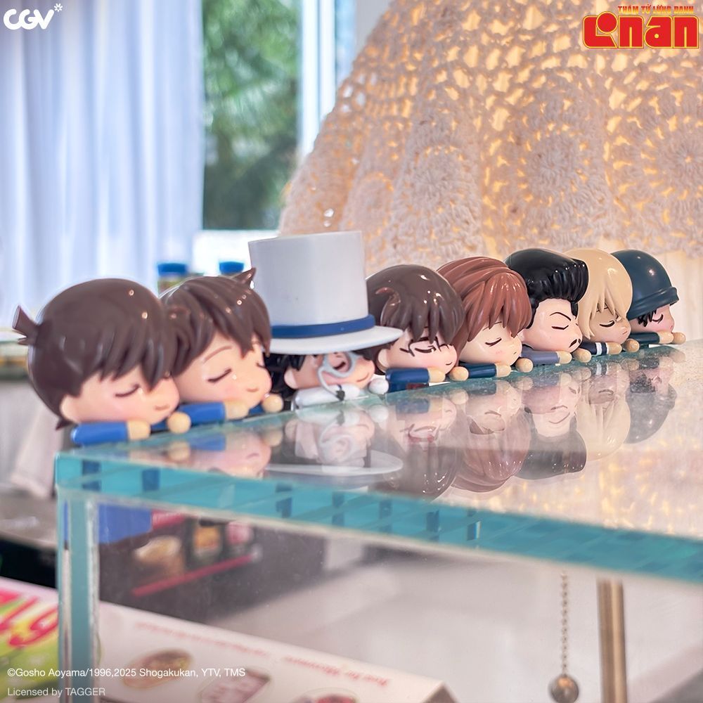 Blind Box Mô Hình Thám Tử Ngủ Say Conan Gắn Điện Thoại Ngẫu Nhiên