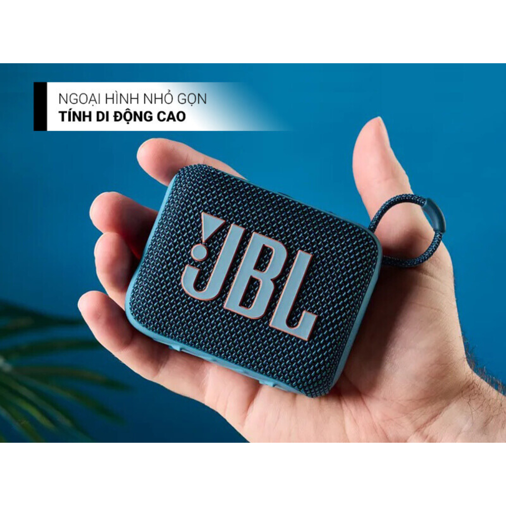 Loa Bluetooth JBL Go 4 - Âm Thanh Bass Ấn Tượng - Công Suất 4,2W - Pin 6 Giờ - Kháng Nước Bụi IP67 - Bảo Hành 2 Năm | BigBuy360 - bigbuy360.vn