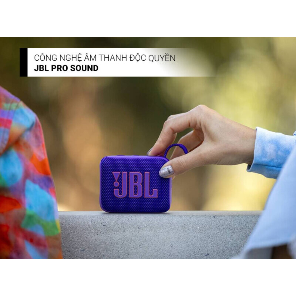 Loa Bluetooth JBL Go 4 - Âm Thanh Bass Ấn Tượng - Công Suất 4,2W - Pin 6 Giờ - Kháng Nước Bụi IP67 - Bảo Hành 2 Năm | BigBuy360 - bigbuy360.vn