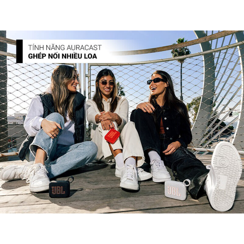 Loa Bluetooth JBL Go 4 - Âm Thanh Bass Ấn Tượng - Công Suất 4,2W - Pin 6 Giờ - Kháng Nước Bụi IP67 - Bảo Hành 2 Năm | BigBuy360 - bigbuy360.vn