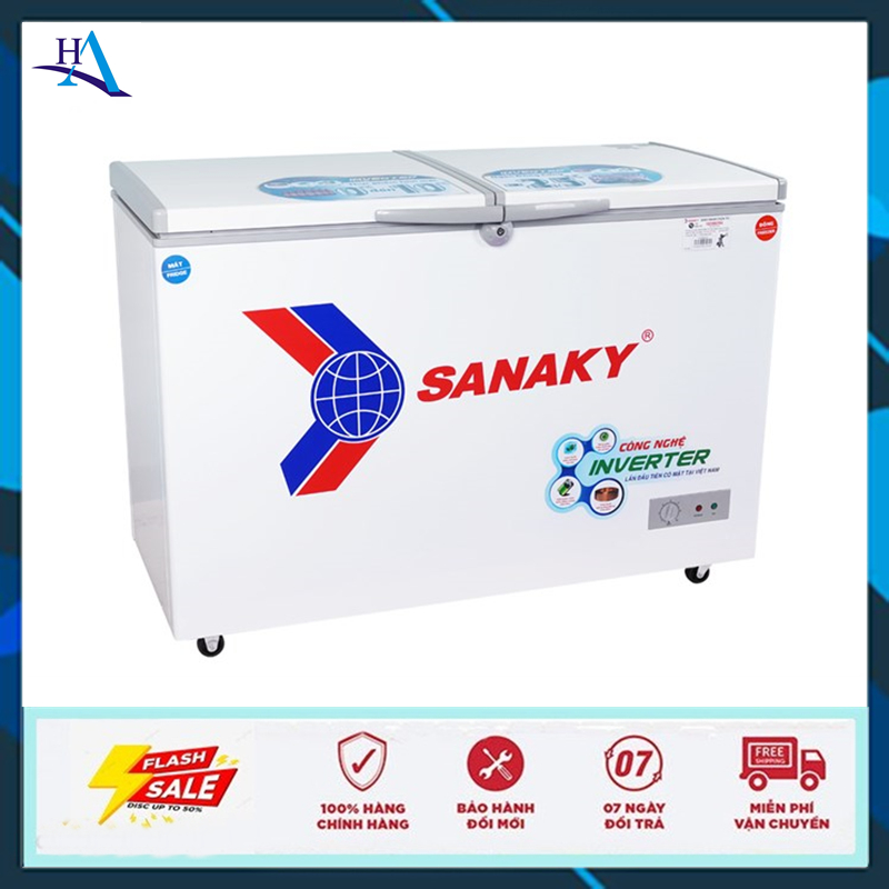 Tủ đông/Mát Sanaky Inverter 400 lít VH-4099W3 (Miễn phí giao tại HCM-ngoài tỉnh liên hệ shop)