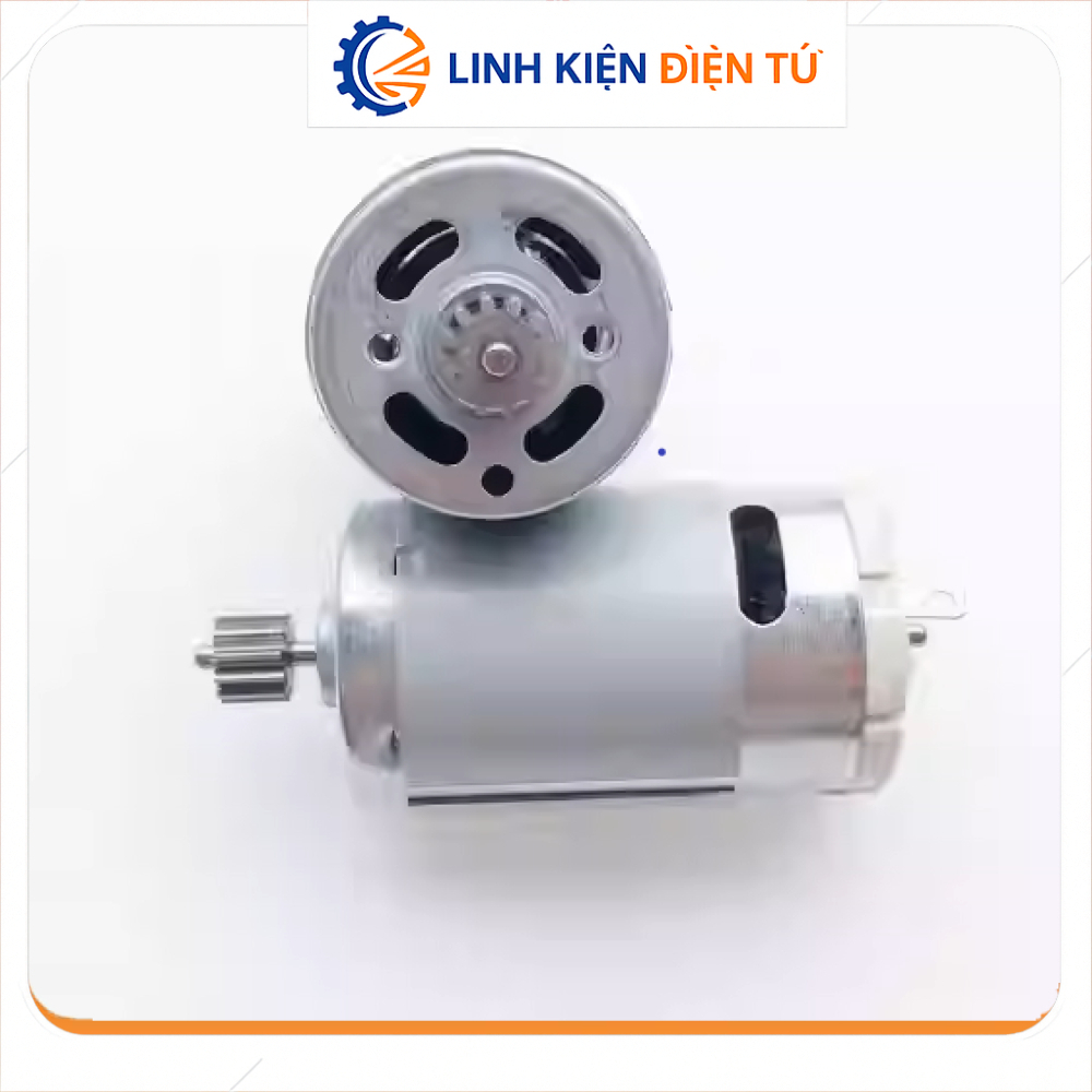 [Linh Kiện Điện Tử][G143] Động Cơ Giảm Tốc Tốc Độ Cao 390, Động Cơ 390 Có Bánh Răng 1.5V - 6V