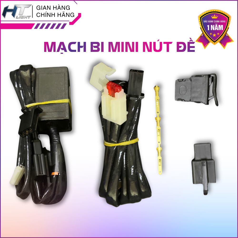 Mạch Bi Cầu Mini M10 Ultra - Mạch Bật Tắt - Auto Passing Đèn Trợ Sáng Bi Cầu Mini Nút Đề