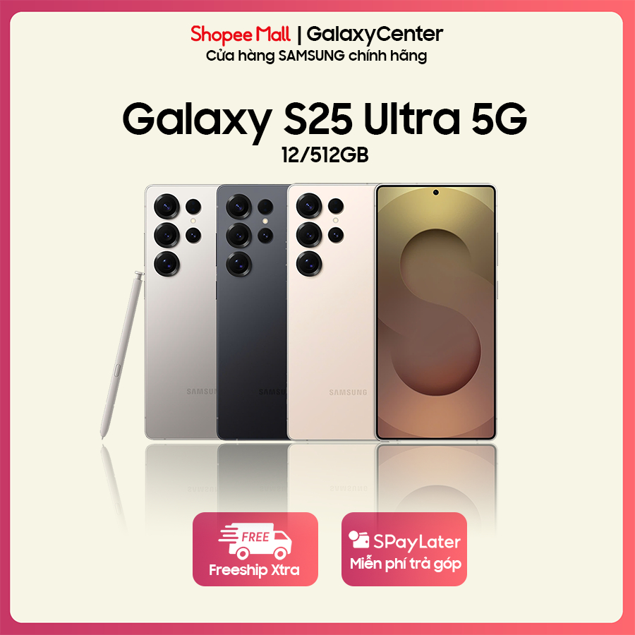 Điện thoại Samsung Galaxy S25 Ultra 5G 12/512GB - Hàng mới chính hãng