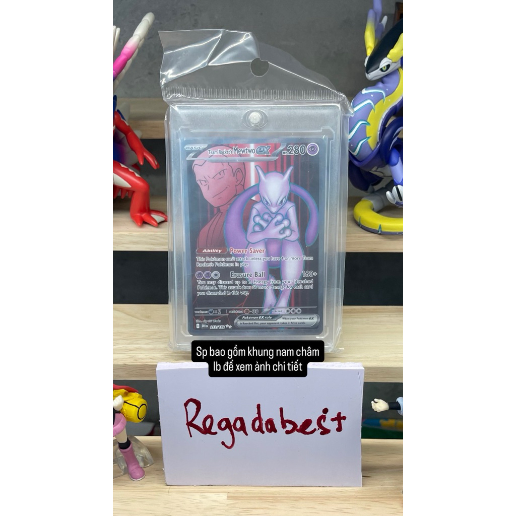 [TCG chính hãng] Thẻ bài pokemon TCG Team Rocket’s Mewtwo 213/182