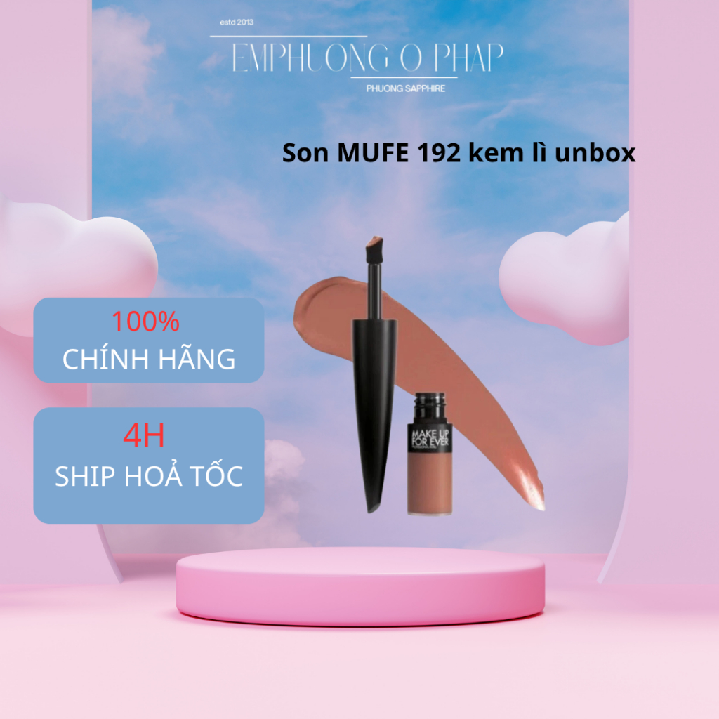 Son kem lì MUFE 192 unbox