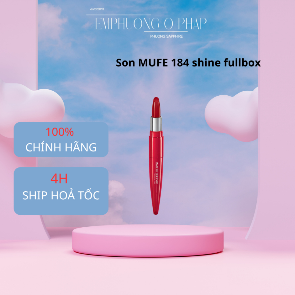 Son MUFE 184 shine fullbox