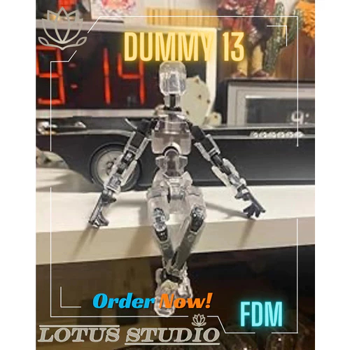 Đồ chơi mô hình robot Dummy 3D - Dummy 13 figure