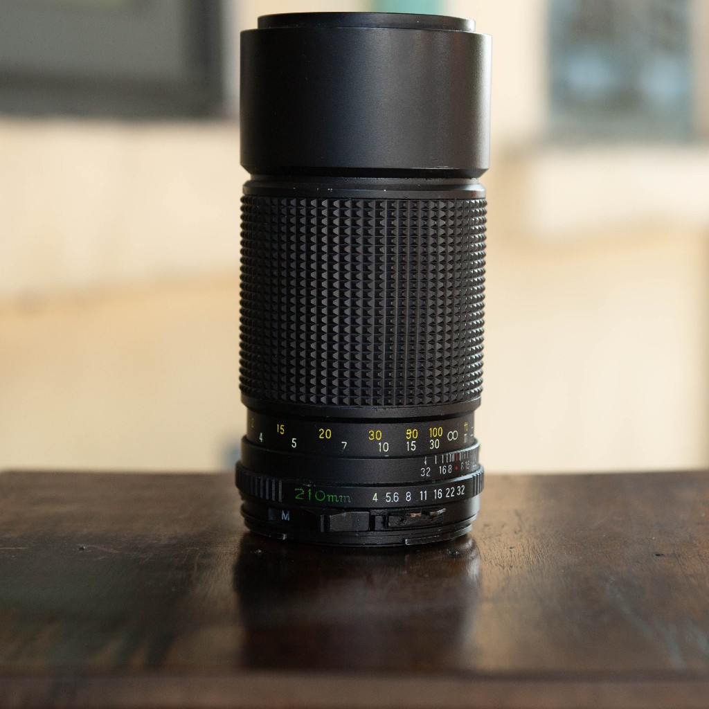 Mamiya-Sekor C 210mm f/4 [Lens MF]