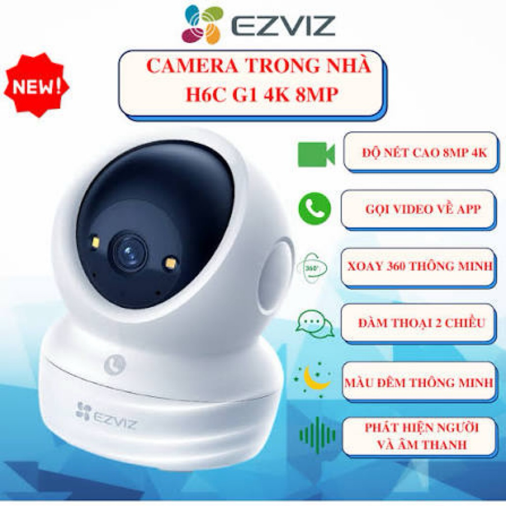 Camera ezviz H6C G1 4K