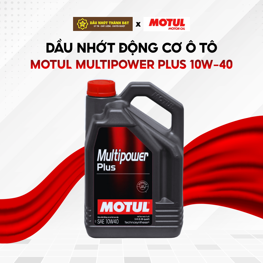 Dầu Nhớt Ô Tô Motul Multi Power Plus 5W30 SP 4L - Dùng cho Ô Tô, Xe Du Lịch
