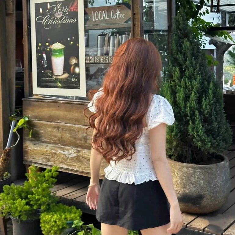 [HOẢ TỐC - HN ] Yun Linen Top - Áo linen tay bồng kiểu, phối chun chấm bi By BUN222 | BigBuy360 - bigbuy360.vn