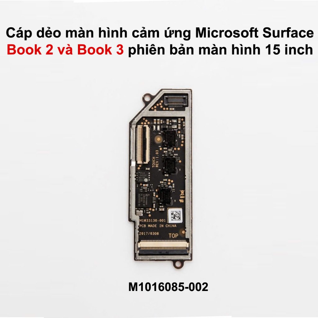 Bo mạch điều khiển cảm ứng Surface Book 2 và  Book 3 tháo máy