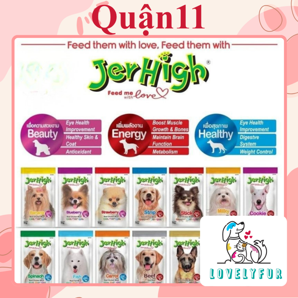 Bánh Thưởng Snack Jerhigh Cho Chó