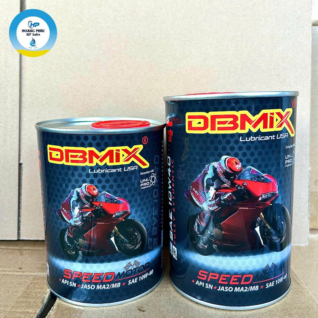 [Nhớt Xe Máy Full Tổng Hợp DBMIX 10W40 Cho Xe Tay Ga Và Xe Số 0.8L/1L [Live1]