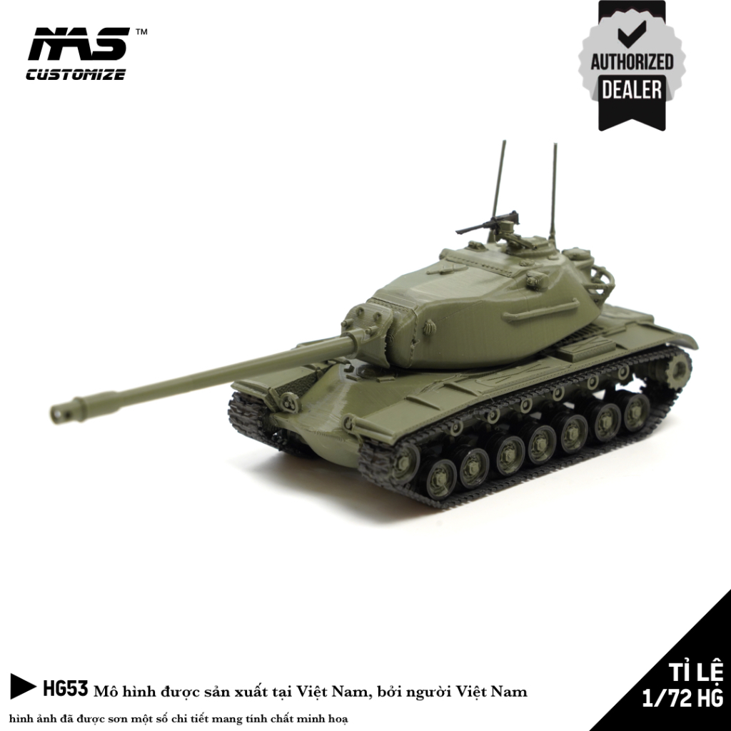 [NAS] Mô hình xe tăng Mỹ HG M103 tỉ lệ 1/72. mô hình lắp ráp xe tăng M103 tỉ lệ 1:72 HG