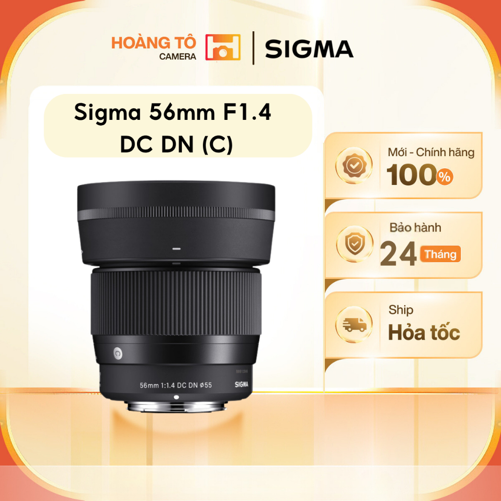 Ống kính Sigma 56mm F1.4 DC DN (C) | Mới chính hãng