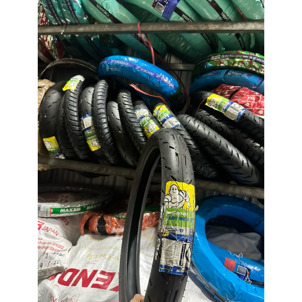 vỏ michelin 70/90/17-80/90/17 đủ các sai vỏ