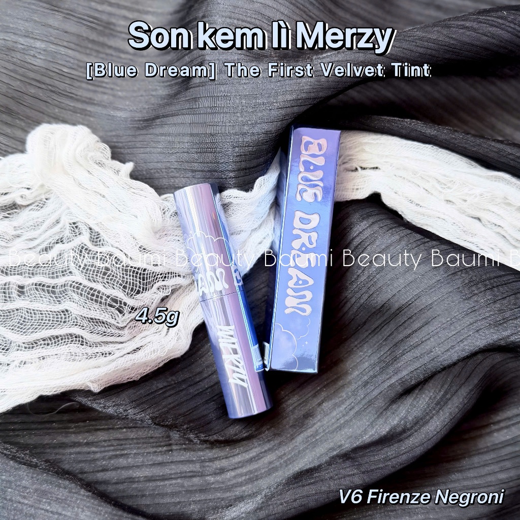 [Nhiều Phiên Bản] Son kem lì lâu trôi, mịn môi V6 Firenze Negroni 4.5g - Hàn Quốc