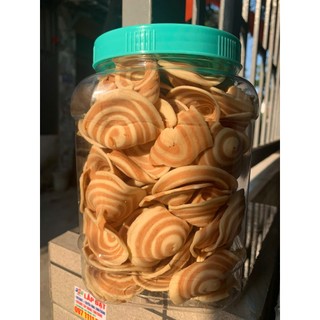Bánh tai heo lớn 500gr/ 1ký/ Hũ Nhựa- Bánh Kẹo Sài Gòn {LƯU Ý HÀNG DỄ VỠ}