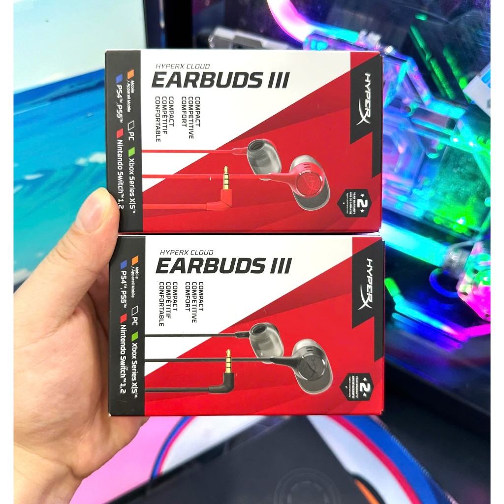 Tai Nghe HyperX Cloud Earbuds 3 , new seal 100% , giá rẻ nhất thị trường