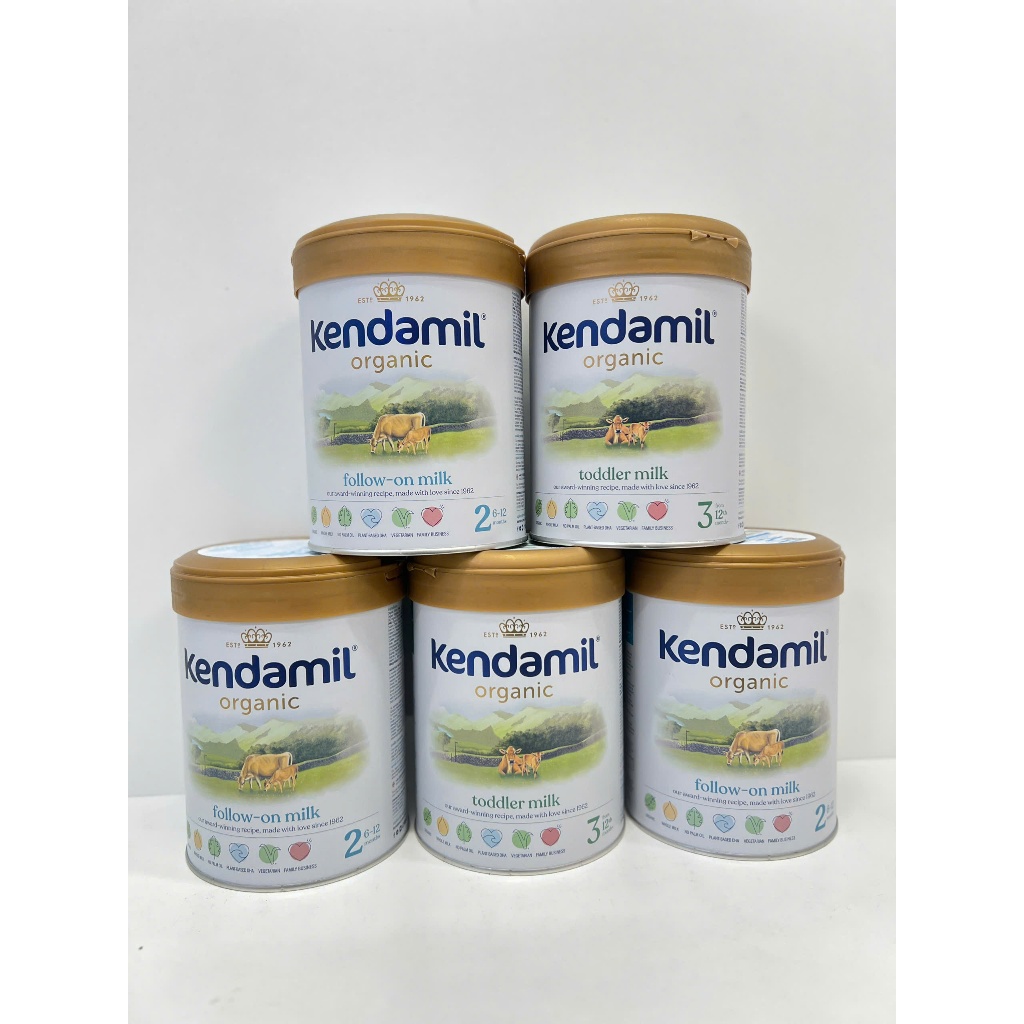 KENDAMIL ORGANIC - nhập khẩu nguyên Lon/Có tem phụ