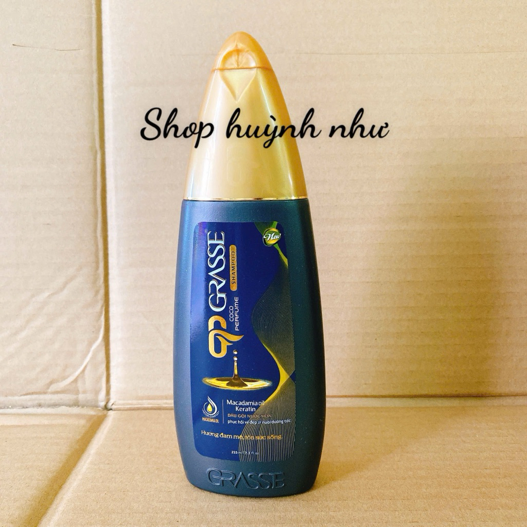 [CHÍNH HÃNG] Dầu gội Grasse hương nước hoa 215ml phục hồi & nuôi dưỡng tóc