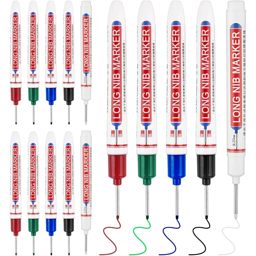Bút Đánh Dấu Ngòi Dài 20mm Long Nib Marker - Bút Vẽ Phác Thảo, Định Vị Xăm Hình & Xỏ Khuyên - HV TATUSUPPLY