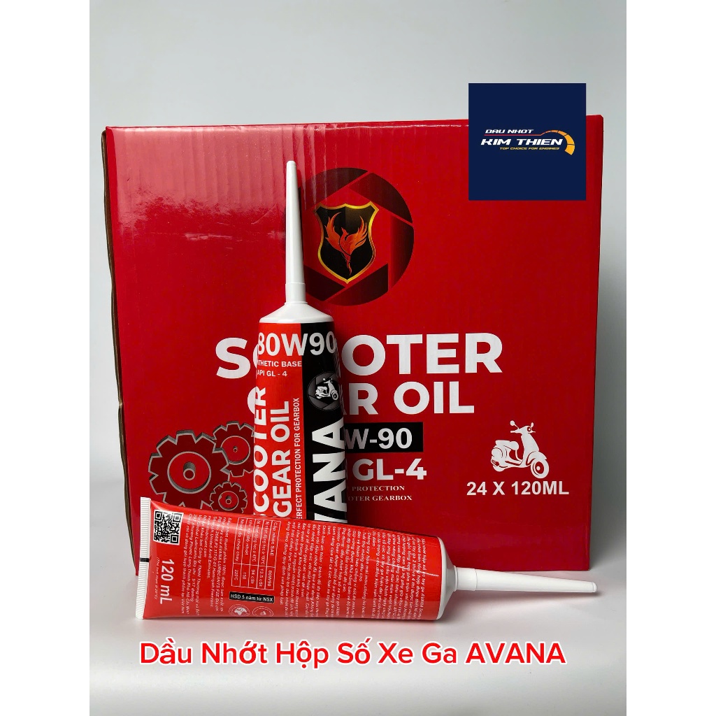 Dầu Nhớt Hộp Số Xe Tay Ga AVANA 80W90