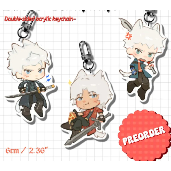 Devil May Cry 5 Acrylic Keychains