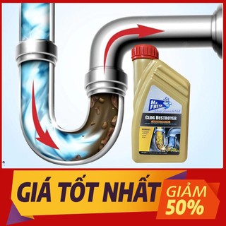 [TẮC ĐÂU THÔNG ĐẤY] Nước Thông Cống Hando 1000ml Nội Địa