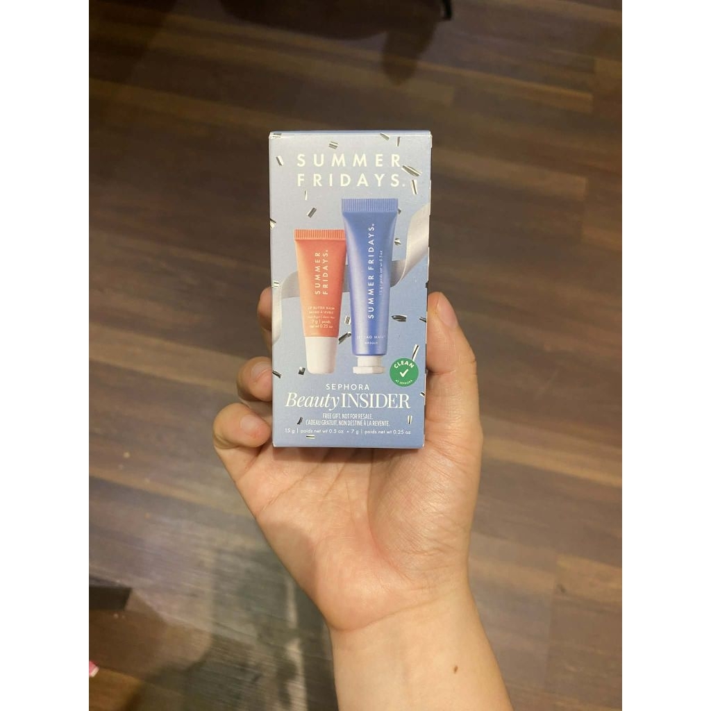 Summer friday sét son dưỡng gift sinh nhật sephora
