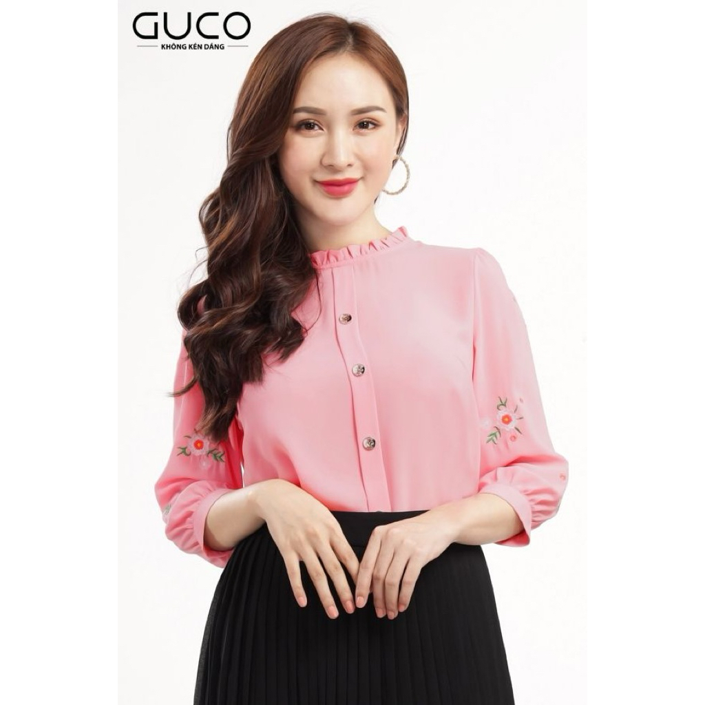 thanh lý áo sơ mi voan sz m của GUCO