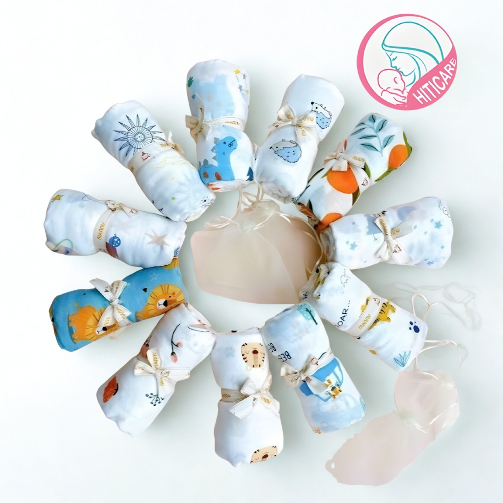 Set 2 Khăn Tắm 1m2 Aden 100% Sợi Tre Cho Bé Sơ Sinh, Mềm Mịn, Thấm Hút Tốt
